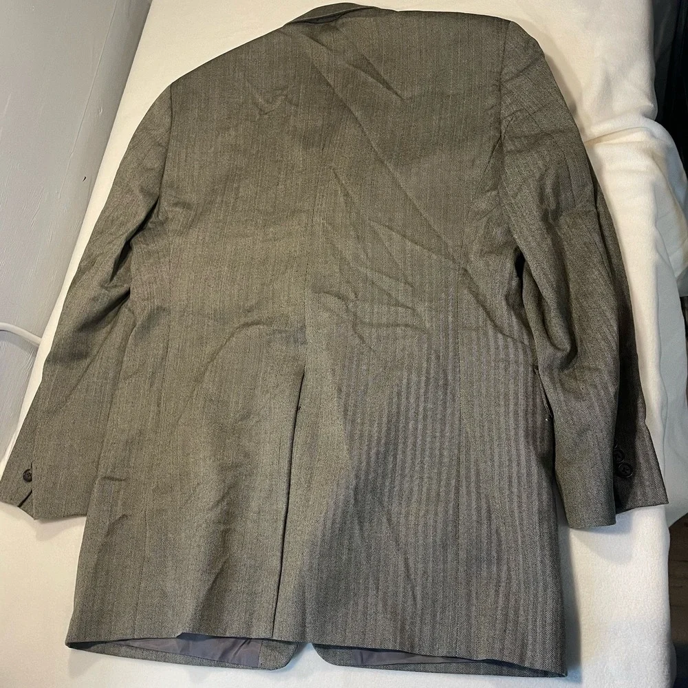 Ralph Lauren Wool Herringbone Blazer 42L | Old Money Ivy League‎ Sport Coat